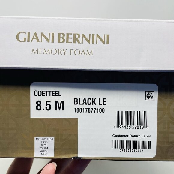 Giani Bernini Womens 8.5M Odettee Memory Foam Knee High Leather Riding Boots - Picture 7 of 7